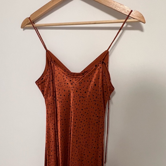 Whistles Sketch Dot Slip Dress - Picture 5 of 7